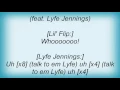Lil Flip - Ghetto Mindstate Lyrics