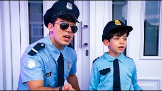 مغامرة شرطة الأطفال في حماية الألماس! 🚓 مطاردة اللص وقصة مضحكة مع جايسون وأليكس 💎