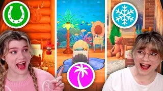 Every hotel room is a different aesthetic in Animal Crossing: New Horizons