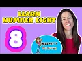Learn Number Song for Children Number 8 English Numbers Patty Shukla Preschool Learning