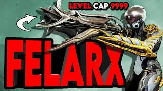 insane FELARX Build for level 9999 steel path warframe
