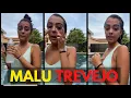 Malu trevejo instagram live August 2021 swim time