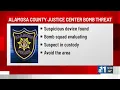 Alamosa Justice Center evacuated suspect arrested