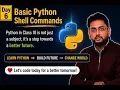Day 6 Basic Python Shell Commands