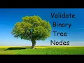 Validate Binary Tree Nodes - LeetCode 1361