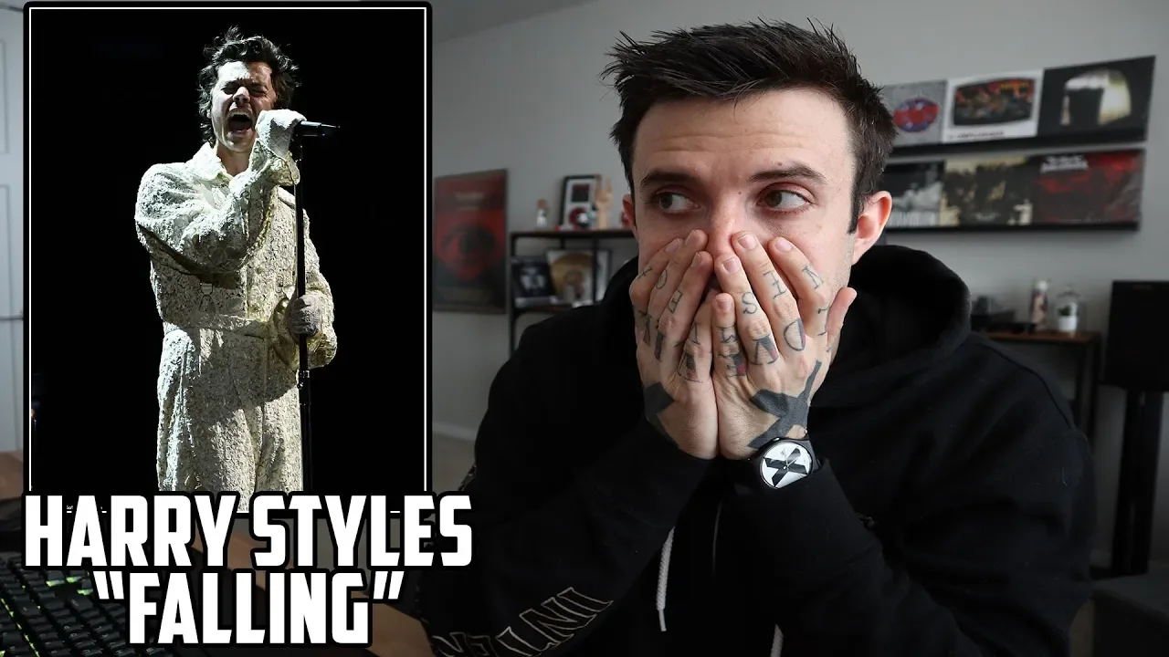 Harry Styles Emotional Performance of Falling - Reaction