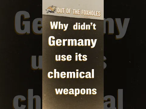 Why Didn’t Hitler Use Chemical Weapons in WWII? #OOTF #shorts