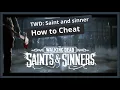 The Walking Dead Saint and Sinner cheat mode God Mod
