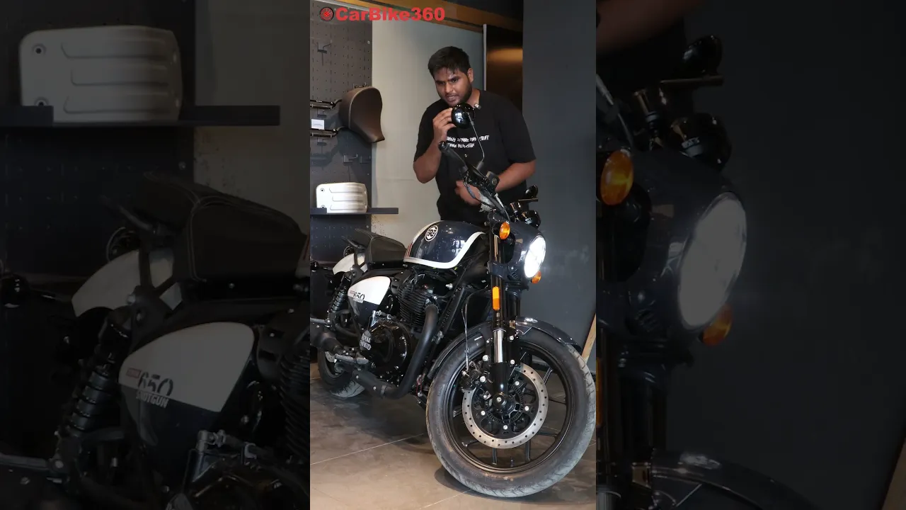 Royal Enfield Shotgun 650 Exhaust Note!