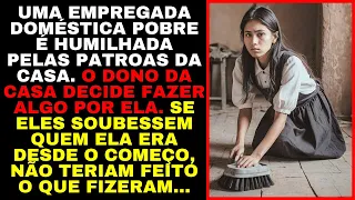 Empregada Doméstica é HUMILHADA Pela Patroa, Ao Descobrir Quem é A Moça, Todos Ficam PASMOS Que...