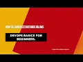 How to Launch EC2 Instance on AWS Linux Basics for Beginners - DevOps