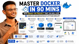 Docker Masterclass Build Containerize a Python Web App with PostgreSQL Full 90-Minute Guide