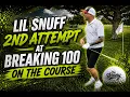 Lil Snuff s 2nd Attempt at Breaking 100 on the Course