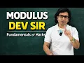 Modulus Absolute Value function IIT-JEE Fundamentals of maths