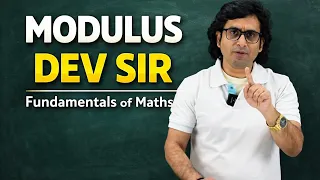 Modulus Absolute Value function IIT-JEE Fundamentals of maths