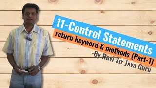 11 - Control Statement
