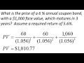 Python Code for Bond Pricing using Loop