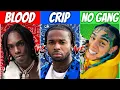 BLOOD RAPPERS vs CRIP RAPPERS vs NO GANG RAPPERS 2020