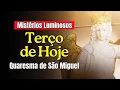 Download Lagu TERÇO DE HOJE 21/08/25 Quinta Quaresma de São Miguel Arcanjo -  Mistérios Luminosos