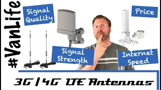 3G 4G LTE MIMO MiFi Antenna test review - Poynting XPOL Bingfu Unbranded