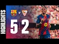 FC BARCELONA 5 vs 2 SEVILLA FC LALIGA MD28
