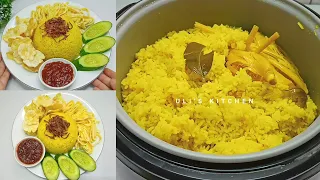 yellow rice rice cooker simple easy and delicious