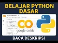 Belajar Python Dasar dengan Google Colab Panduan Lengkap untuk Pemula Ide Prompt GPT