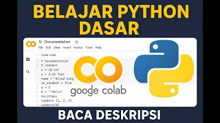 Belajar Python Dasar dengan Google Colab Panduan Lengkap untuk Pemula Ide Prompt GPT