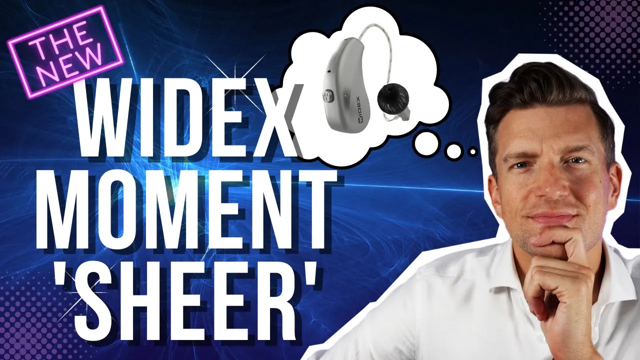 Introducing The Widex Sheer - A NEW Hearing aid in the Widex Moment Family Introducing The Widex Sheer - A NEW Hearing aid in the Widex Moment Family