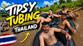 Tipsy Tubing Thailand മദാമ്മയുടെ കൂടെ വെള്ളത്തിൽ Tube യാത്ര