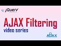 AJAX Filtering 05 Database Filtering SQL Select LIKE Operator and Wildcard JQuery AJAX Tutorial