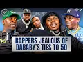 Lagu DaBaby tells Tony Yayo \u0026 Uncle Murda other rappers are JEALOUS of his close ties to 50 Cent