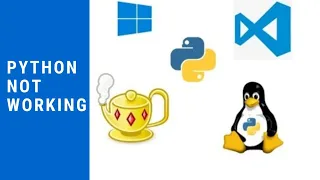 Python not working in Code but in Terminal Python Not Working Python Working Problem