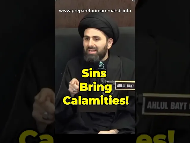 ⁣Sins Bring Calamities! | Sayed Mohammed Baqir al Qazwini #imammahdi #prophetmuhammad #ahlulbayt