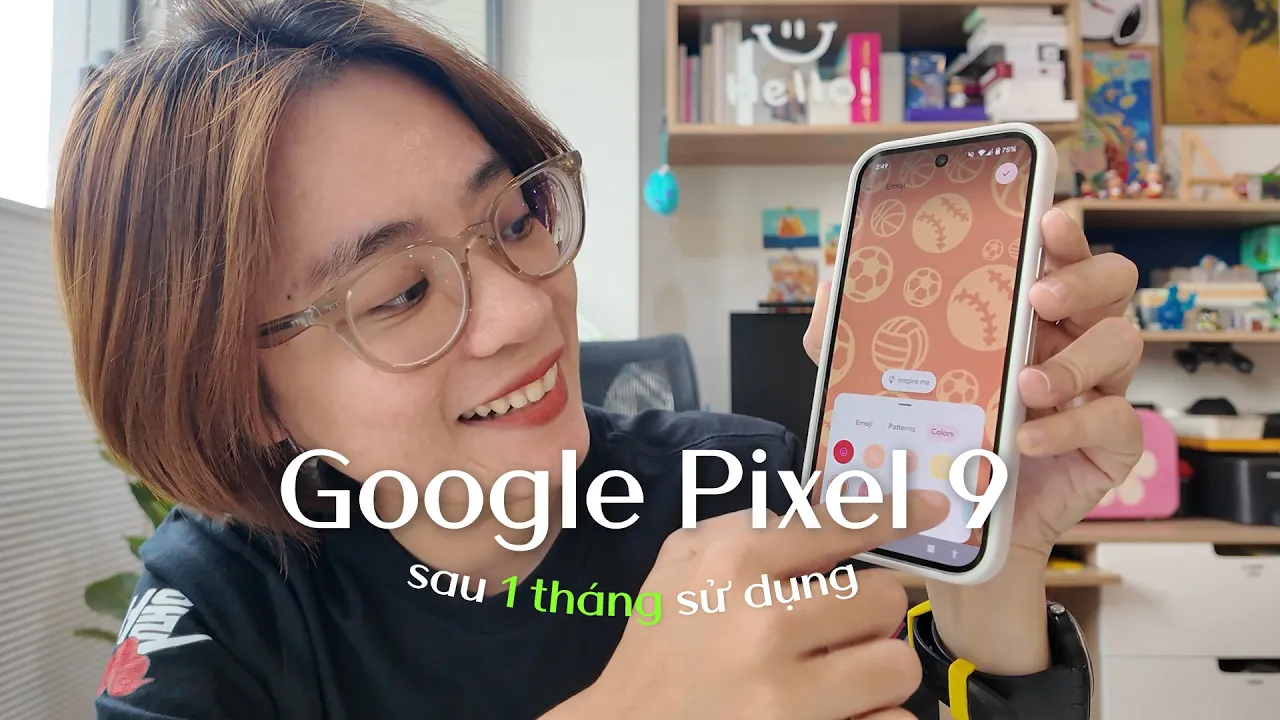 Outline Video Review chung chung Google Pixel 9 sau 1 tháng sử dụng