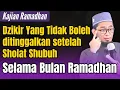 Lagu Dzikir Yang Tidak Boleh Ditinggalkan Setelah Shubuh | Ust Adi Hidayat 