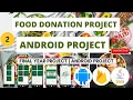 Food donation Project with Source Code