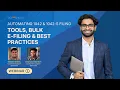 Automating 1042 1042-S Filing Tools Bulk E-Filing Best Practices