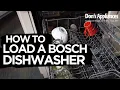 How to Load a Dishwasher Bosch Dishwashers