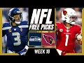 SEAHAWKS vs CARDINALS NFL Picks and Predictions Week 18 NFL Free Picks Today