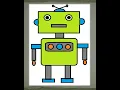 MY Buddy Robot in MS Paint