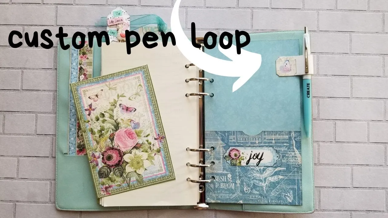 Bujo Notebook Custom Pen Quiver DIY | Dawn Devine ~ Studio Davina. 