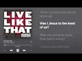 Sidewalk Prophets - Live Like That (Karaoke Instrumental)