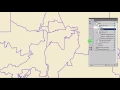 Colorado 5 digit zip code maps in three version