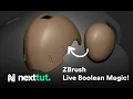 How to Use Live Boolean in ZBrush