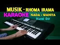 Lagu MUSIK - Rhoma Irama | KARAOKE Nada Wanita
