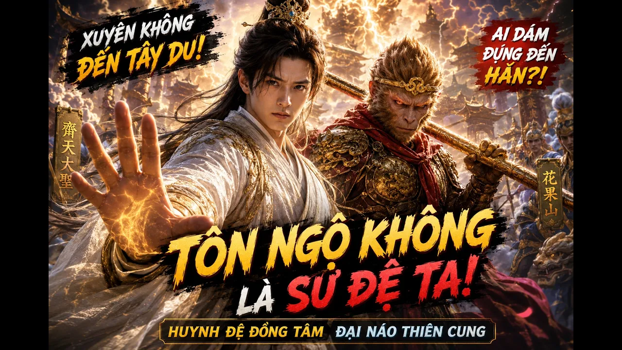 Xuyên Không Đến Tây Du, Ta Trở Thành Sư Huynh Của Tôn Ngộ Không l Phim AI poster