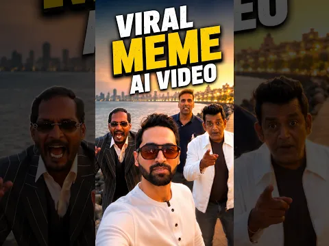Trending Meme Videos Ab AI Se Banao! #shorts