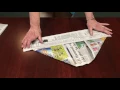 How to make a paper pressman s hat