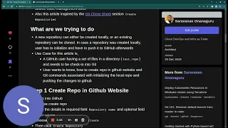 GitHub Git Tutorial Part 2 Create local repo and push to github Blog